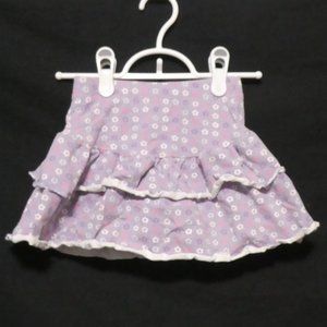 GEORGE | size 3 | Girls Layered Floral Ruffle Skirt / Skorts | NWOT